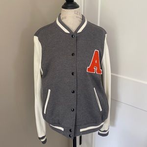 Topshop varsity jacket size US 10